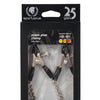 Spartacus Adjustable Micro Plier Nipple Clamps w/Link Chain