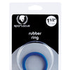 Spartacus 1.5" Rubber Cock Ring - Blue