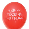 11" Happy Fucking Birthday Balloons - Bag of 8