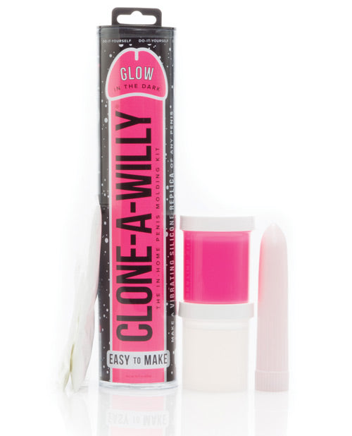 Clone-A-Willy Kit Vibrating  Glow in the Dark  - Assorted Colors