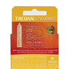 Trojan Ribbed Condoms - Box of 3