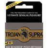 Trojan Supra Ultra-Thin Polyurethane Condoms - Box of 3