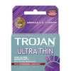 Trojan Ultra Thin Armor Spermicidal - Box of 3