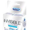 Durex Invisible Ulta Thin Condom - Box of 3