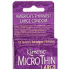 Kimono Micro Thin Large Condom - Box of 3