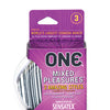 One Mixed Pleasures Condoms - Box of 3