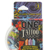One Tattoo Touch Condoms - Pack of 3