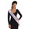 Bachelorette Outta Control Flashing Sash - White