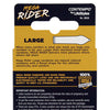 Contempo Mega Rider Large Condom - Pack of 3