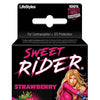 Lifestyles Sweet Rider Condoms - Strawberry Pack of 3