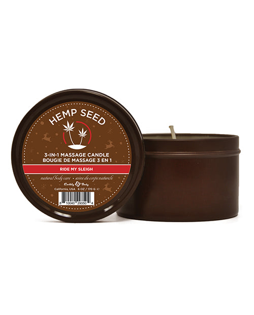 Earthly Body Holiday 2021 3-in-1 Massage Candle - Assorted Scents