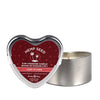 Earthly Body 2023 Valentine 3 in 1 Massage Heart Candle - 4 oz Cheek to Cheek