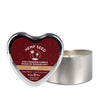 Earthly Body 2023 Valentine 3 in 1 Massage Heart Candle - 4 oz Spoon