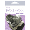 Pastease Premium Color Changing Flip Sequins Heart - Slate/Black O/S