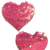 Pastease Premium Color Changing Flip Sequins Heart - Pink O/S