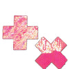 Pastease Premium Color Changing Flip Sequins Cross - Pink O/S