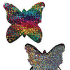 Pastease Premium Color Changing Flip Sequins Butterfly - Rainbow O/S