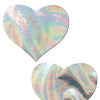 Pastease Premium Hologram Heart - Silver O/S