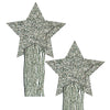 Pastease Tassle Glitter  Stars - Silver O/S