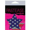 Pastease Premium Glitter Patriotic Star - Red/Blue O/S