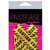 Pastease Premium Caution Cross - Black/Yellow O/S