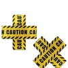 Pastease Premium Caution Cross - Black/Yellow O/S