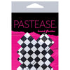Pastease Premium Checker Cross - Black/White O/S