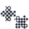 Pastease Premium Checker Cross - Black/White O/S