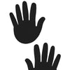 Pastease Basic Hands - Black O/S