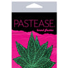 Pastease Premium Glitter Marijuana Leafs - Green O/S