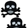 Pastease Premium Skull - Black/White O/S