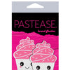Pastease Premium Cupcake Glittery Frosting Nipple Pastie - White O/S