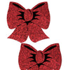 Pastease Premium Hologram Bow - Red O/S