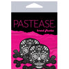 Pastease Premium Day of the Dead Skull - Black/White O/S