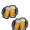 Pastease Premium Clinking Beer Mugs - Yellow O/S