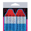 Pastease Premium Bomb Pop - Red/White/Blue O/S