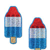 Pastease Premium Bomb Pop - Red/White/Blue O/S