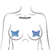 Pastease Premium  Glitter Butterfly - Blue O/S