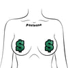 Pastease Premium Glitter Dollar Sign - Green O/S