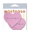 Pastease Premium Heart Beautiful - Pink O/S