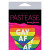 Pastease Premium Gay AF - Rainbow O/S