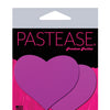 Pastease Basic Heart Black Light Reactive - Neon Purple O/S