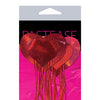 Pastease Tassel Holographic Heart - Red O/S