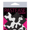 Pastease Premium Plus X Cow Print Cross - Black/White O/S