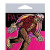 Pastease Premium Sasquatch Red Neck Big Foot - Brown O/S