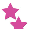 Pastease Basic Star Black Light Reactive - Neon Pink O/S