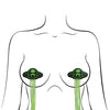 Pastease Premium UFO w/Tassel  - Green O/S