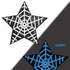 Pastease Premium Halloween Glitter Web  - Glow in the Dark Black/White O/S