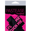 Pastease Premium Fuck Me Plus - Black/Pink O/S