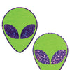 Pastease Premium Glitter Alien - Purple/Green O/S